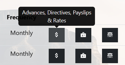 View in employee index